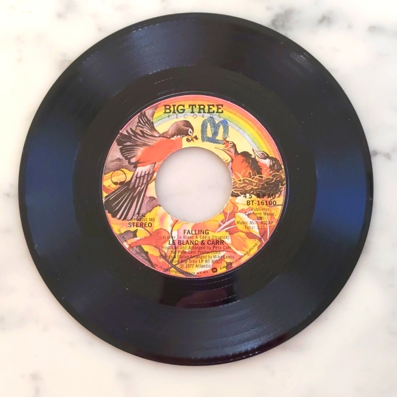 Vintage 1977 Le Blanc & Carr: I Believe That We and Falling. - Picture 2 of 2